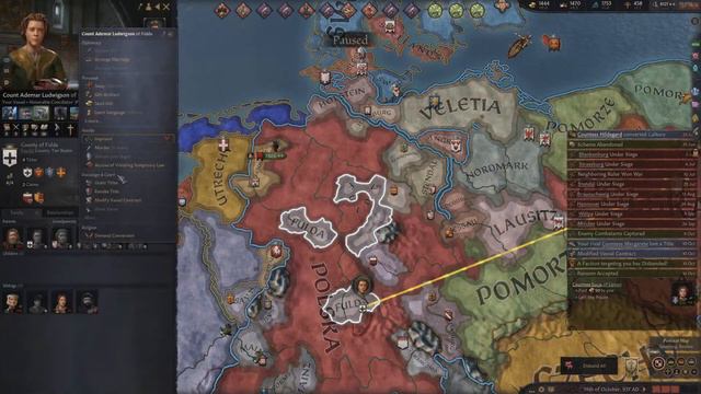 Crusader Kings 3 - Brave and Bold (Piast Dynasty) смотреть онлайн