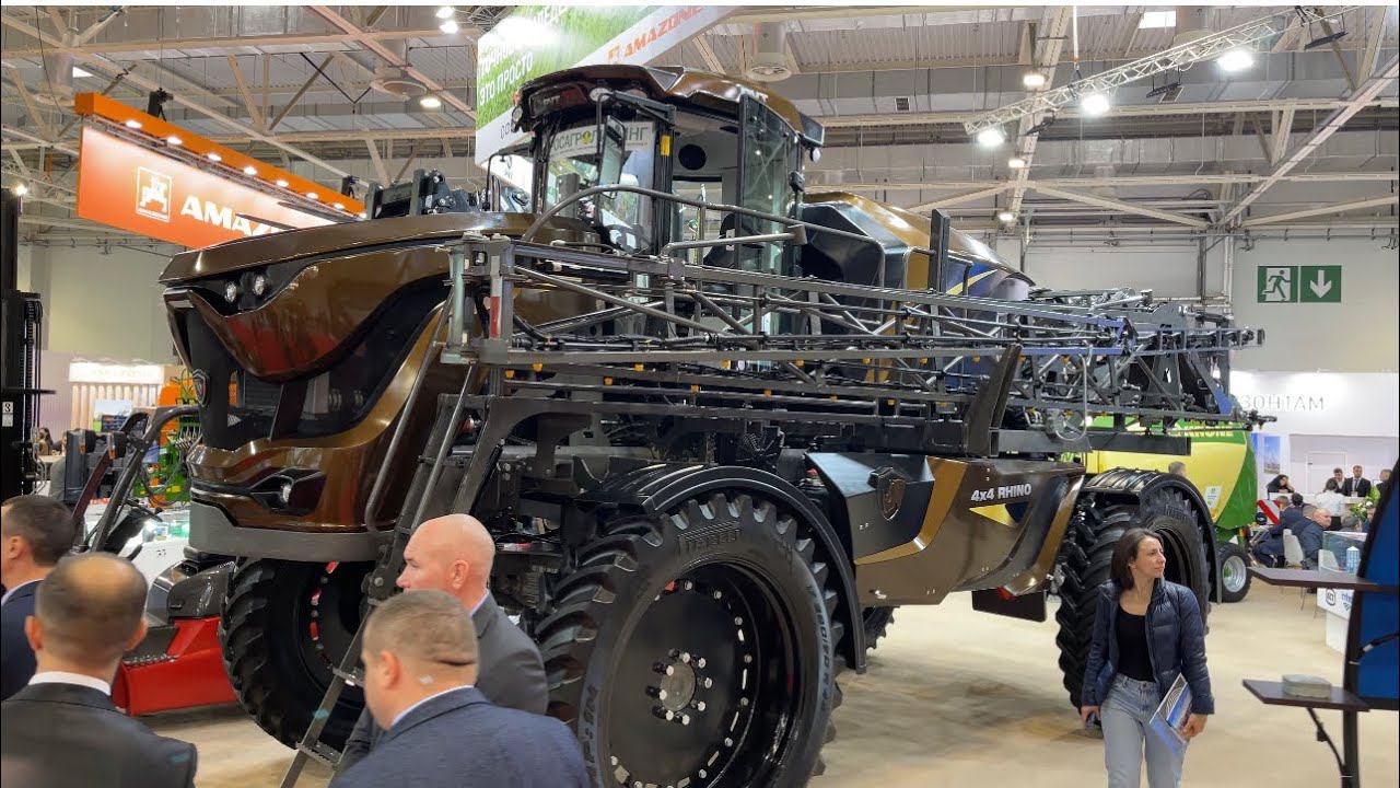 Самоходный Опрыскиватель PVT RHINO 4004 на Югагро 2022. смотреть онлайн
