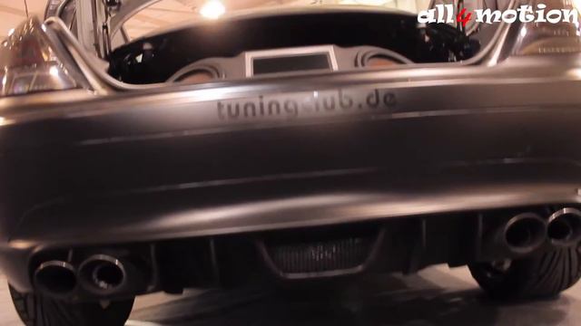 Mercedes-Benz SLK all black TuningExample TUNINGCLUB.DE | EssenMotorShow2015 смотреть онлайн