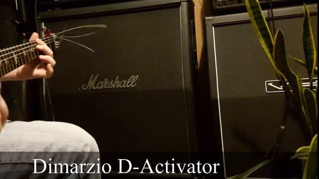 Prs Singlecut, Dimarzio D-Activator, Dominion, D-Sonic, Crunch Lab