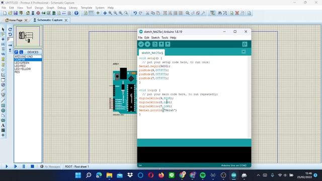 arduino dengan virtual serial port смотреть онлайн