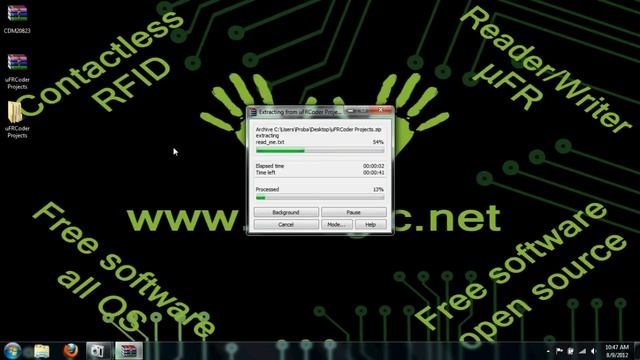 uFR Mifare RFID Reader Writer - uFRCoder Simple Lazarus software review смотреть онлайн