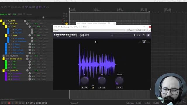 FREE Clipper Vst Plugin By Kazrog - KClip Zero - How To Use Clipping In Mixing