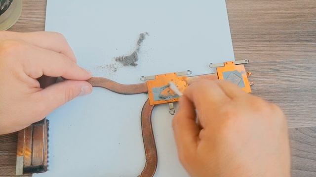 Ноутбук HP 7265NGW Чистка Замена Термопасты смотреть онлайн