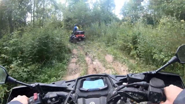 Перегрелся CfMoto Cforce600