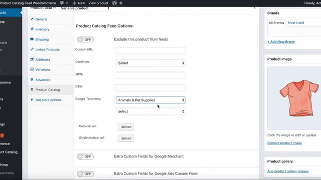 Product Options - Product Catalog Feed for WooCommerce смотреть онлайн