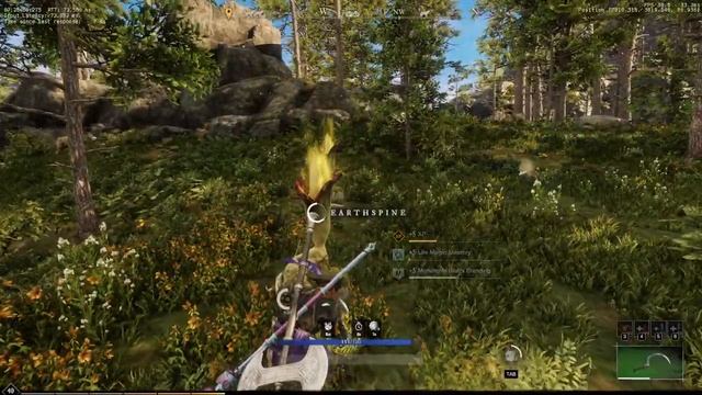 Earth Mote farming on EASY MODE. Gather a TON of Earth Motes FAST. New World Gathering guide. смотреть онлайн