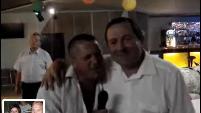 Исполнение юбиляром песни "Поворот" смотреть онлайн