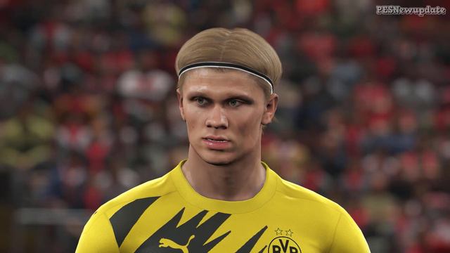 PES 2019 Faces Erling Haaland from PES 2021 смотреть онлайн