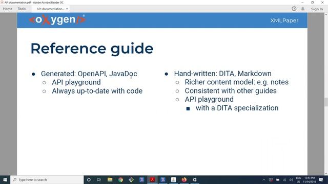 "Documenting APIs" presented by Cristian Talau at Tekom 2019 смотреть онлайн