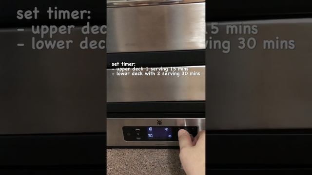 Steamed Rice And Desssert With WMF KITCHENminis Steamer