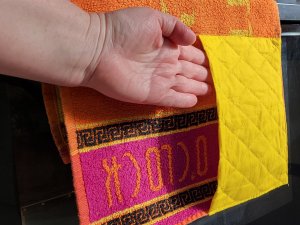 Зачем я пришиваю карман на полотенце