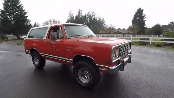 1977 Dodge Ramcharger SE 440 Big Block