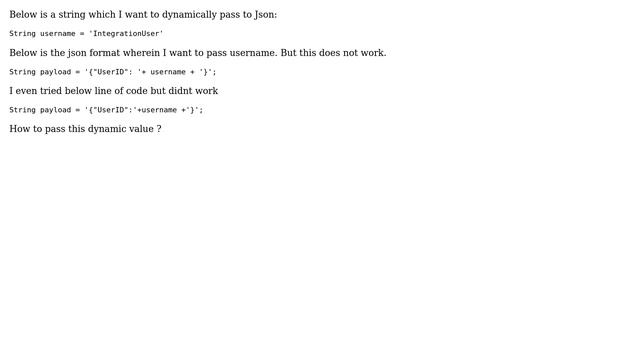 Salesforce: Apex - How to pass dynamic value to json? (2 Solutions!!) смотреть онлайн