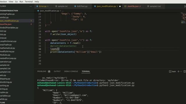 #59 JSON (Python Tutorials) смотреть онлайн