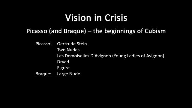 A History Of Modern Art In 73 Lectures: Lecture 20 (Cubism)