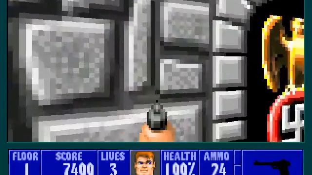 Обзор-сравнение версий игры Wolfenstein 3-D смотреть онлайн