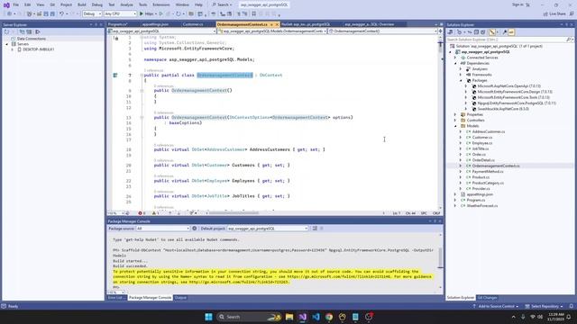 CRUD ASP.NET 7.0 API PostgreSQL in 5 minutes (Db First) смотреть онлайн