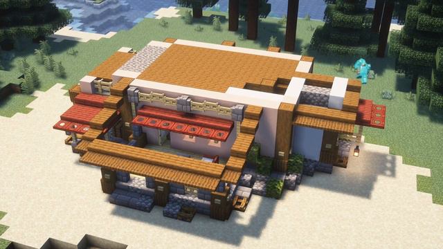 Minecraft | Building a Lakeside Survival House смотреть онлайн