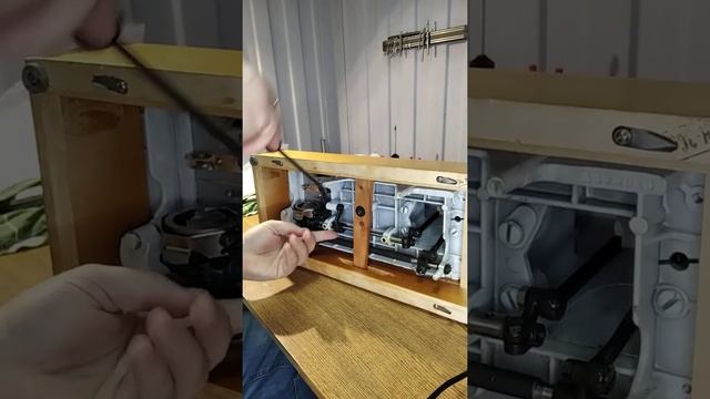 Ремонт швейной машинке Чайка 134. Воздушная нижняя строчка.Про это не расскажет ни один механик. смотреть онлайн