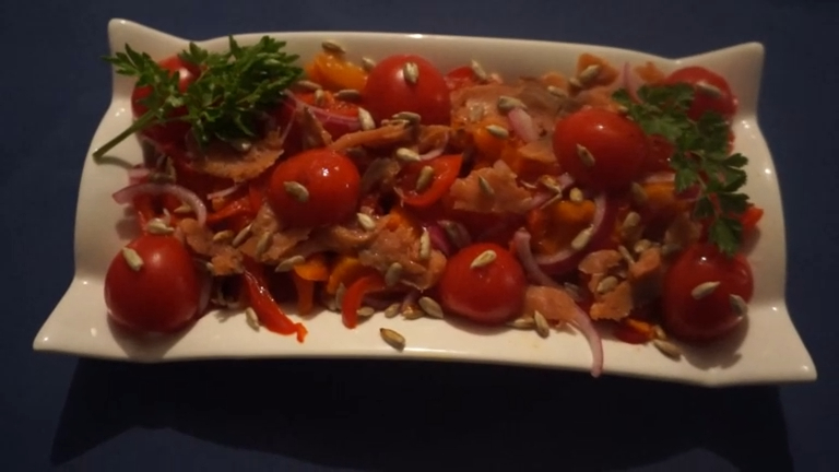 Салат из горбуши смотреть онлайн