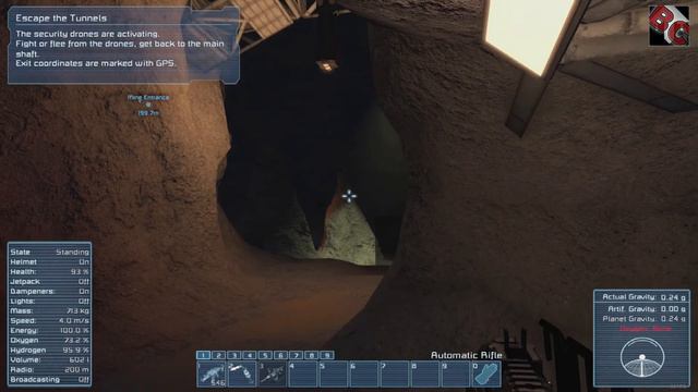 Space Engineers Campaign Mission 02 Extraction Site