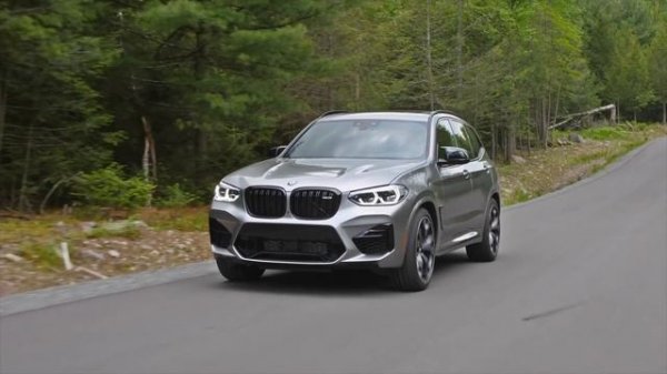 In Action: The new BMW X3 M Competition