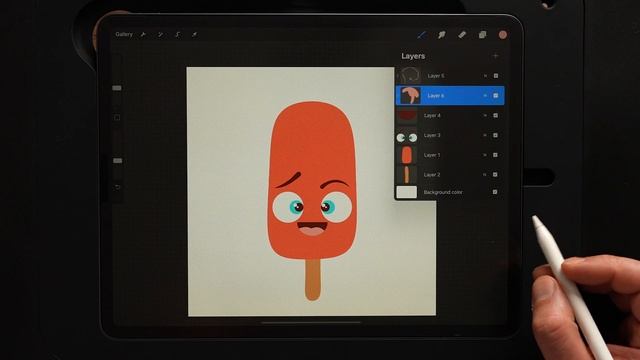 Let's Draw a Popsicle! iPad & Procreate Tutorial for Beginners смотреть онлайн