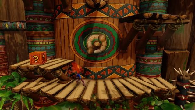 Crash Bandicoot N. Sane Trilogy_Глюк, провал под текстуры. смотреть онлайн