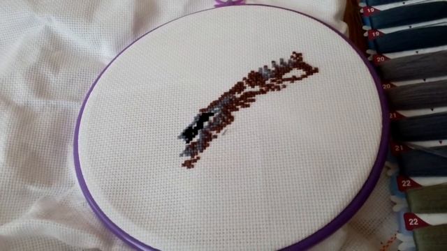 Вышивка крестом.Готовая работа, покупки. смотреть онлайн