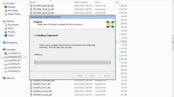 How to install DirectX 9 0C