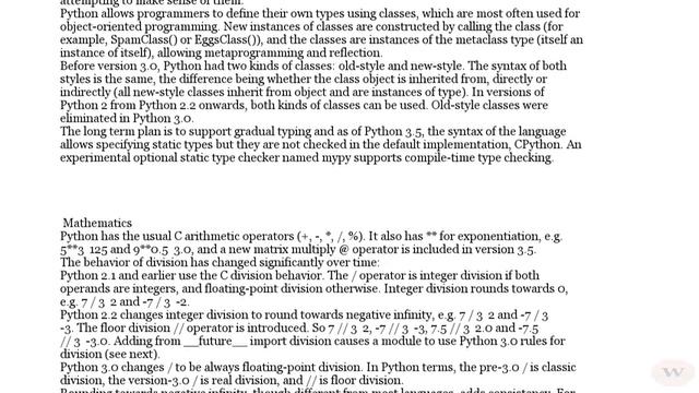 Python (Programming Language) Overview смотреть онлайн
