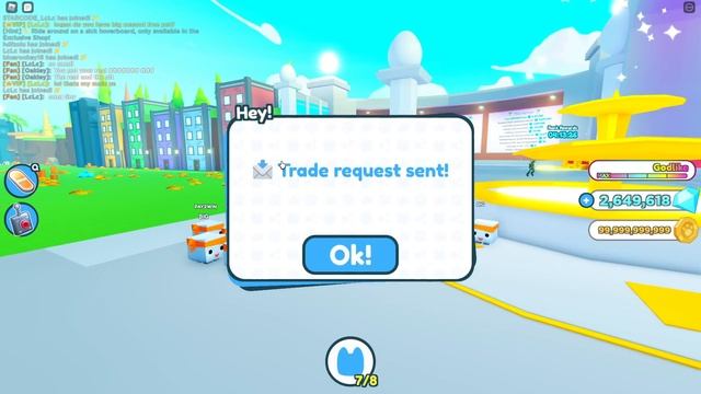 WHAT HAPPENS when you FUSE 12 BIG MASKOTS !? in Pet Simulator X смотреть онлайн