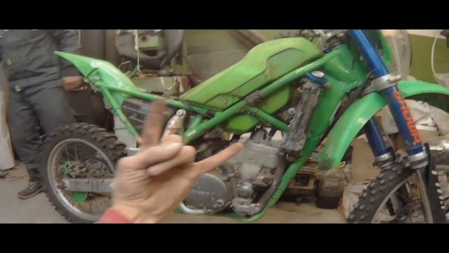 Резонатор KDX250 ремонт по трэшу!