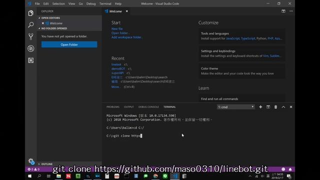 10分鐘用Python做LineBot聊天機器人｜程式設計｜提醒：heroku已經在2022/11/28公告停止免費帳號使用，詳解請參考資訊欄 смотреть онлайн