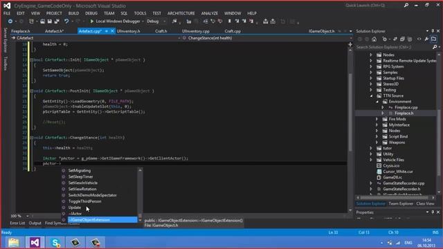 CRYENGINE C++ Lessons | Реализация Артефакта смотреть онлайн