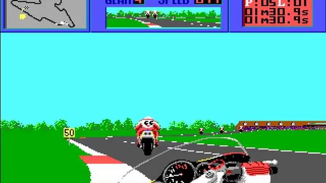 MS-DOS The Cycles - International Grand Prix Racing смотреть онлайн