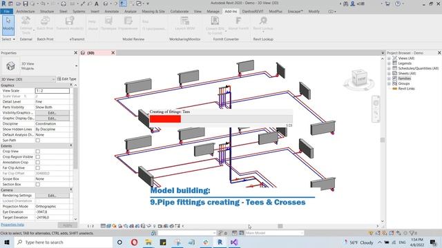 DanfossREVIT Import from DanfossCAD смотреть онлайн