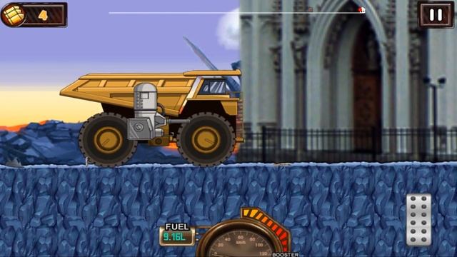 Mining Truck vs Zombies | Max Level Dumper in Monster Car Hill Racer смотреть онлайн