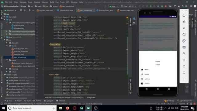 Android Bottom App Bar || Floating Action Button || Navigation View || Material Design part #2 смотреть онлайн