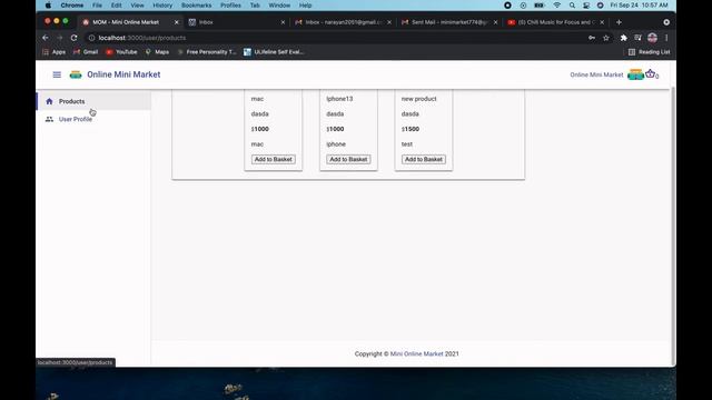 Online Mini Market Web App(Spring Boot , React and MongoDB) смотреть онлайн