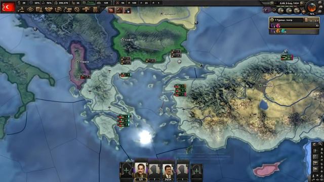 Османская империя в огромных границах - (IRONMAN за Турцию в hoi4 1.9.1) смотреть онлайн