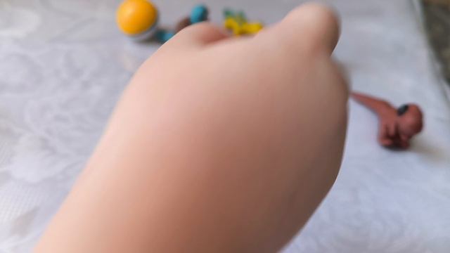 Покемоны и динозавры из пластелина