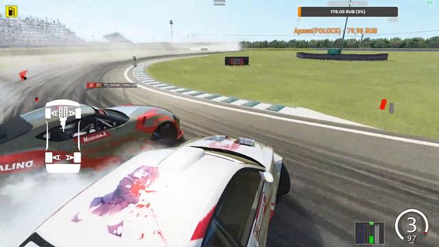 Stream по Assetto Corsa!!! Урчащий дрифт! смотреть онлайн