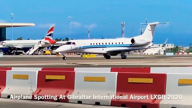 Airplane Spotting: In Gibraltar International Airport LXGB/Споттинг Самолётов В Аэропорту Гибралтар