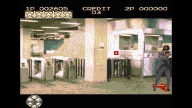 Sega Mega Drive 2 (Smd) 16-bit Lethal Enforcers 1 Level 2