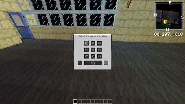 MInecraft 1.12.2 - SecurityCraft Cameras Demonstration смотреть онлайн