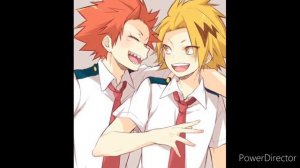 Киришима и Каминари яой [La Da Dee]