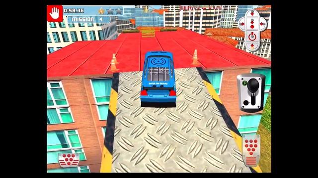 Roof Jumping Stunt Driving Parking Simulator IOS Gameplay смотреть онлайн