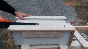 У блок своими руками из Газоблока за 5 минут.